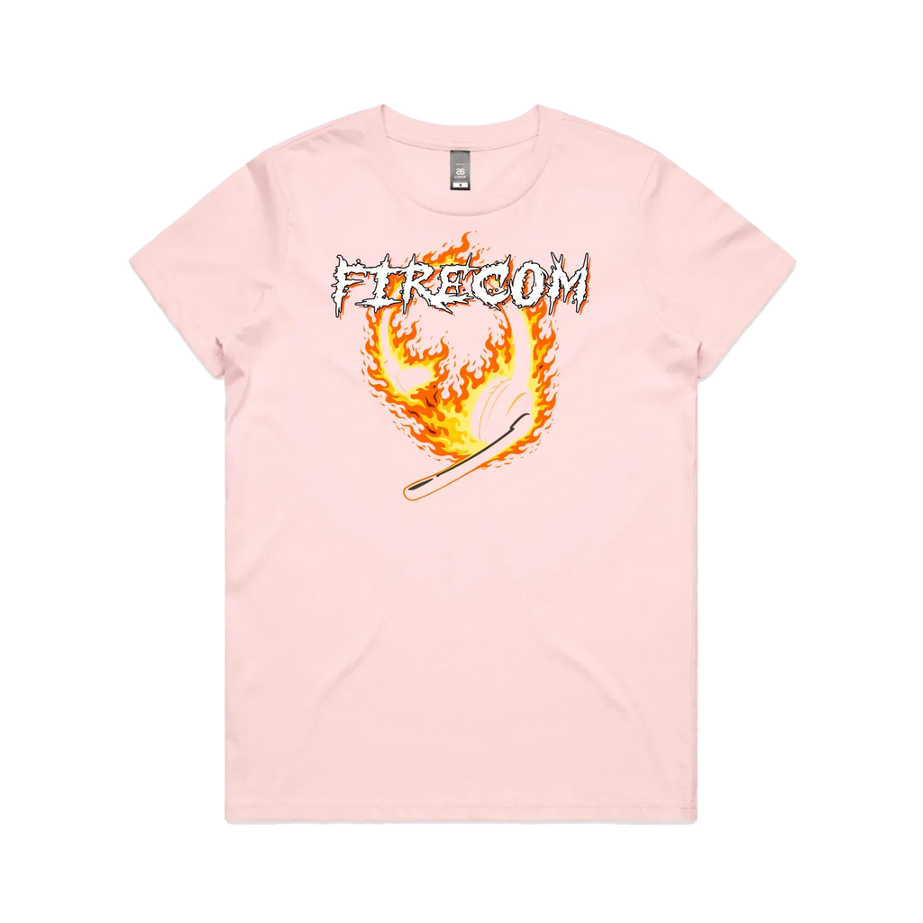 Pink front flat lay