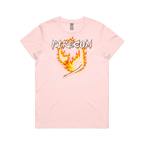 Pink front flat lay