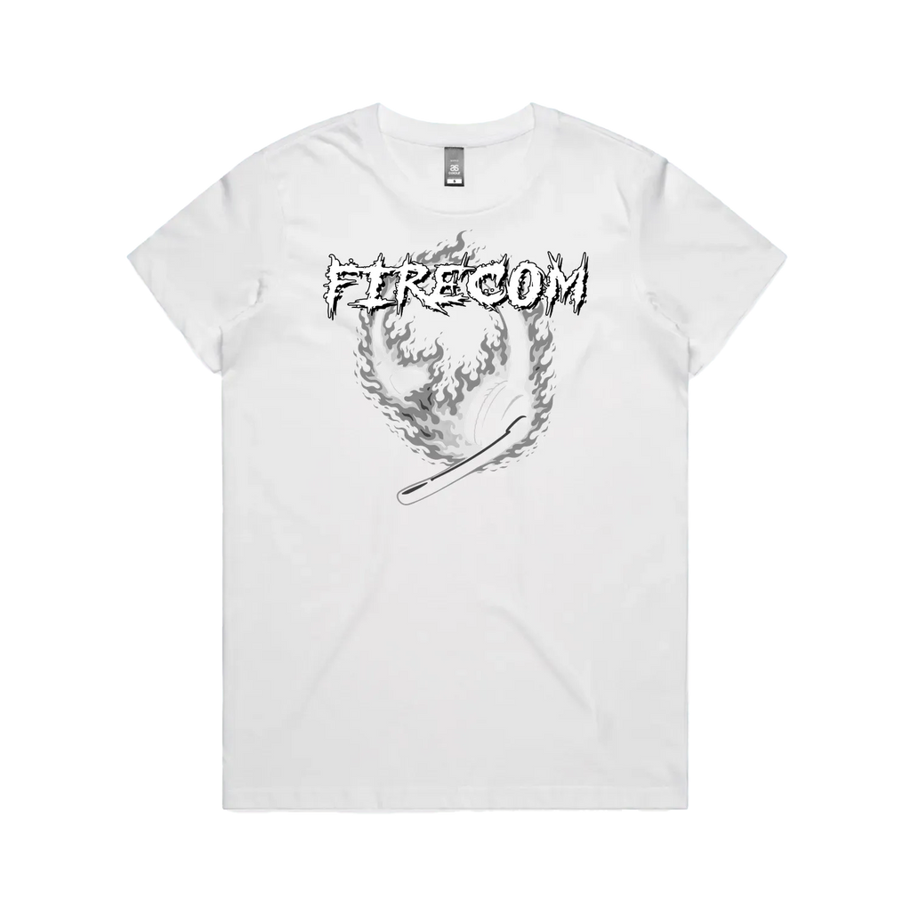 White front flat lay