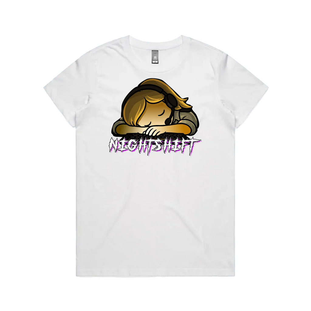 White front flat lay